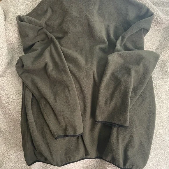 Men's Olive Green Fleece Timberland Jacket XL - Picture 2 of 4